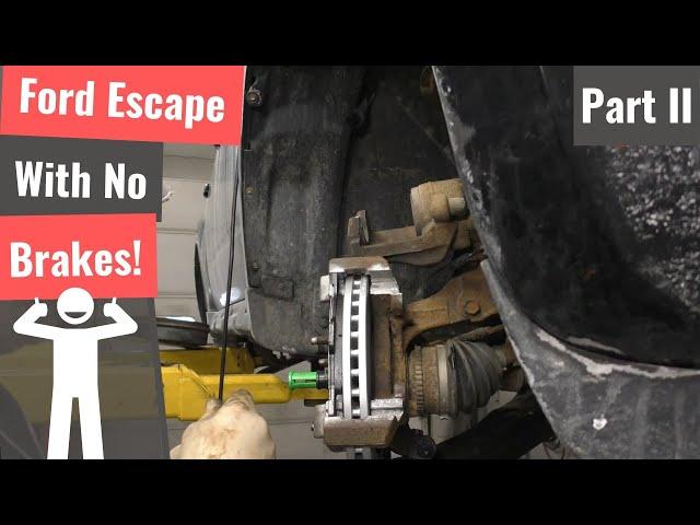 Ford Escape - Brake Pedal Drops To The Floor - Part II