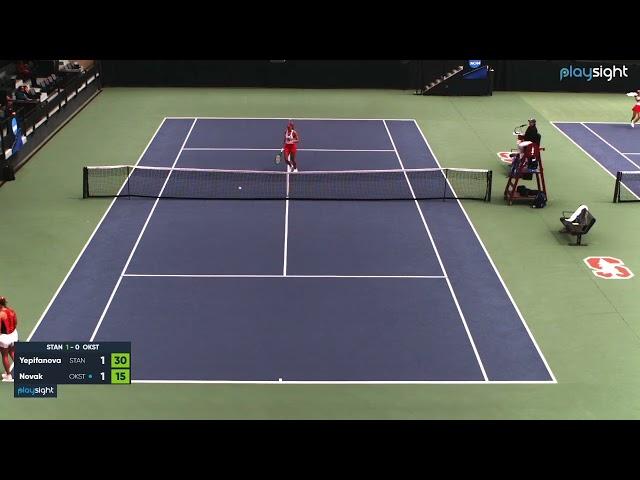 Kristina Novak v Alexandra Yepifanova - STAN v OSU - 6.5.23