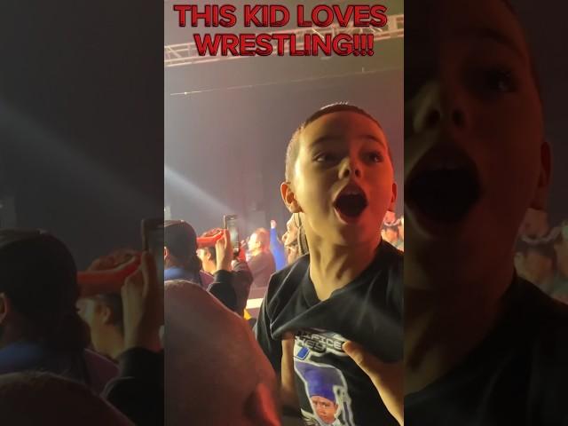 THIS KID LOVES WRESTLING: TNA EDITION!! #wwe #aew #tna #impactwrestling #wrestlingkid #cute