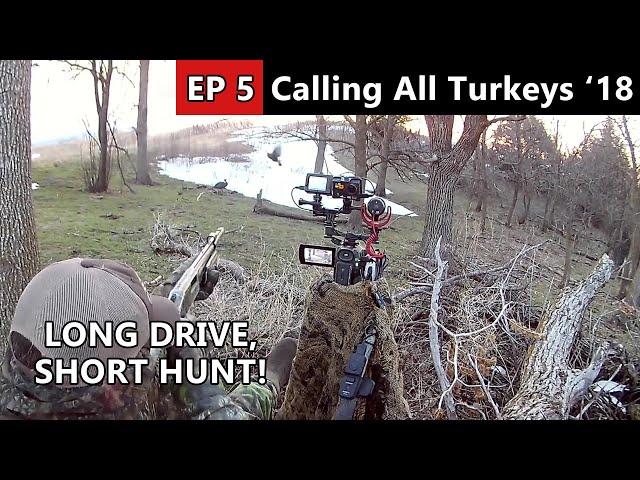 THAT DIDN'T TAKE LONG!!! Public Land Turkey Hunt in South Dakota - Calling All Turkeys