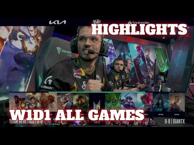 LEC Summer 2024 W1D1 - All Games Highlights | Full Day Week 1 Day 1 LEC Summer 2024