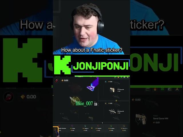Fnatic sticker #funny  #counterstrike #slots #gaming #lootbox #huge #gambling #viralvideo