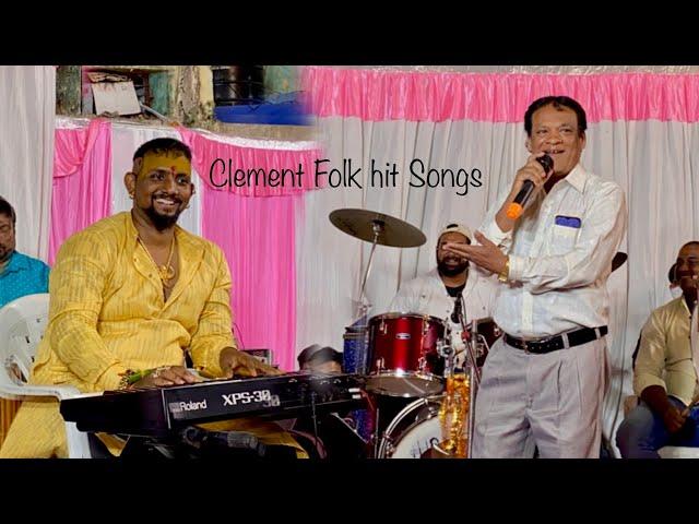 Clement Folk Songs Live Performance at Bonalu 2022 | Puranapool VSR Piano | Clement songs 2022