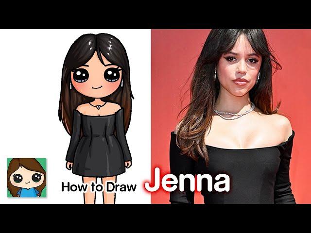 How to Draw Jenna Ortega