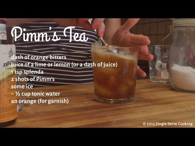 Pimms Tea