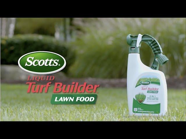 How to Use Scotts® Liquid Turf Builder® Lawn Food