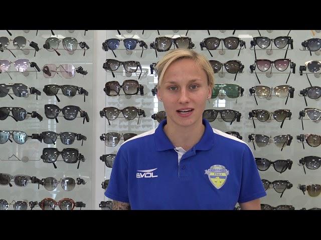 Kaja Erzen football player Giarre.com Glasses