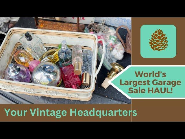 World's Largest Garage Sale Haul