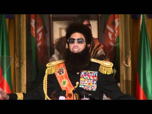 The Dictator- New York Press Conference