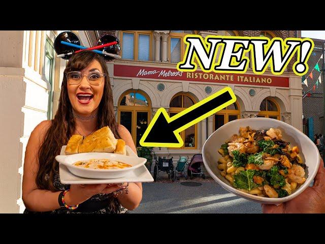 Mama Melrose NEW MENU  Disney World Hollywood Studios food review 2024