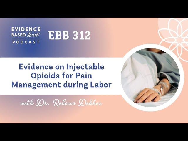 Evidence on Injectable Opioids for Pain Management during Labor