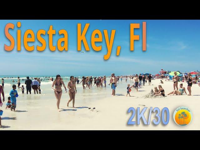 Siesta Key, Sarasota Florida, USA - March 28 2021 - 2k HDR