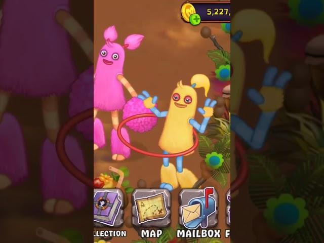 Unlocking Hoola #shorts #mysingingmonsters