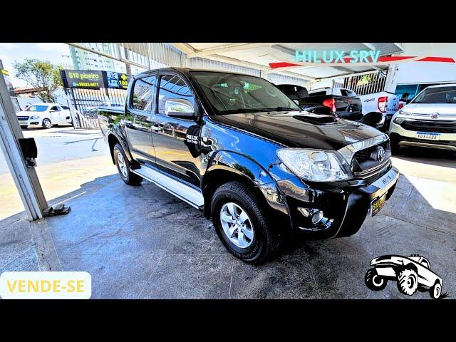 VENDE-SE Toyota Hilux diesel 4 por 4 manual ano 2009 completo SRV#toyotahilux2009