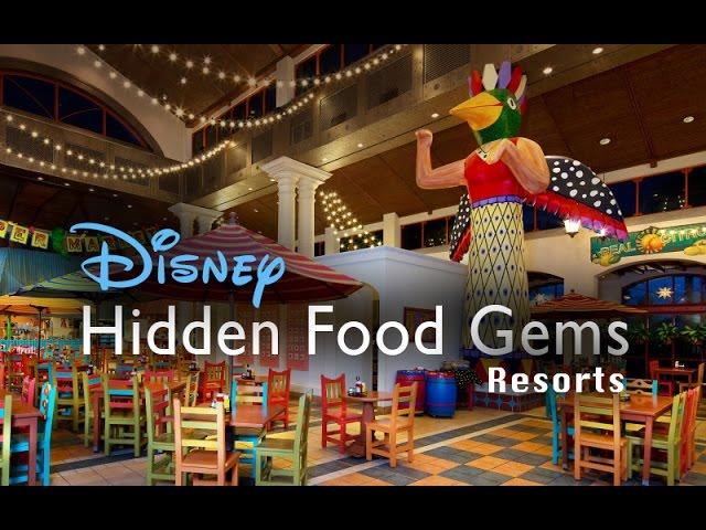 Disney Hidden Food Gems Resorts - Walt Disney World