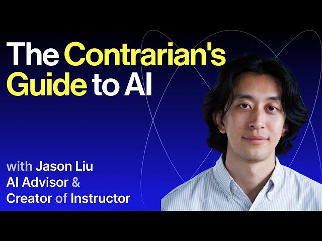 Contrarian Guide to AI: Jason Liu on Betting Against Agents while Doubling Down on RAG & Fine-Tuning