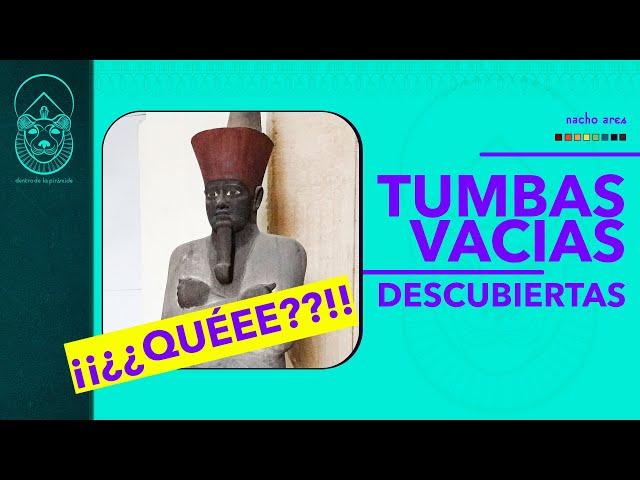 ¡¡INCREÍBLE!! ¡¡Descubren TUMBAS VACÍAS!!! | Dentro de la pirámide | Nacho Ares