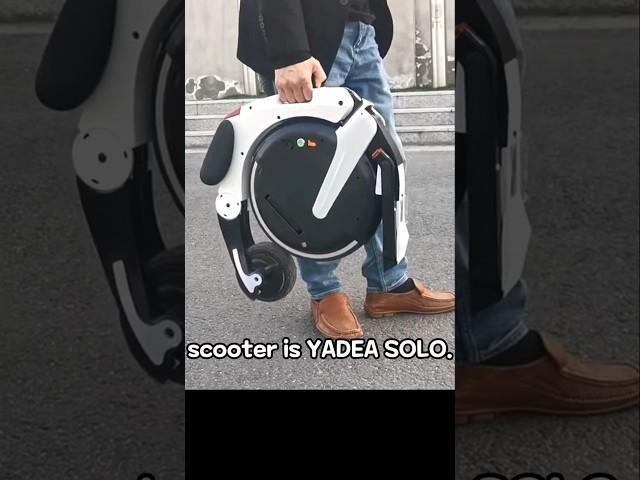 Auto-Transforming Next-Generation E-Bike  Portable Personal Mobility Yadea Solo