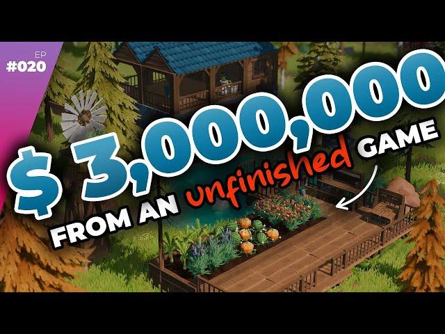 How He Made $3,000,000 From His Indie Game — Full Time Game Dev Podcast Ep. 020
