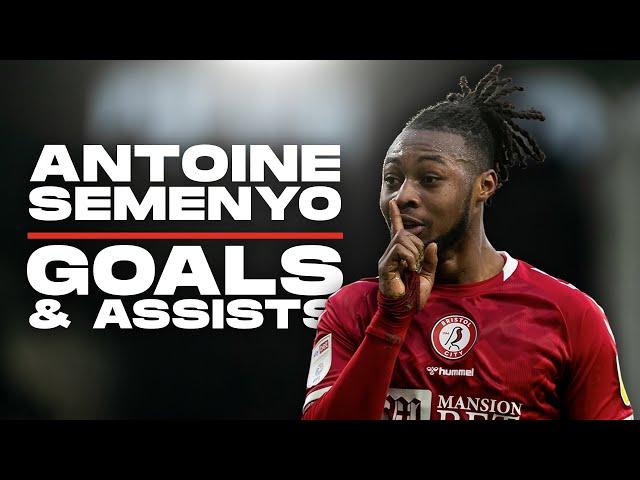 GHANA'S NEW STRIKER  Antoine Semenyo goals & assists  2021/22