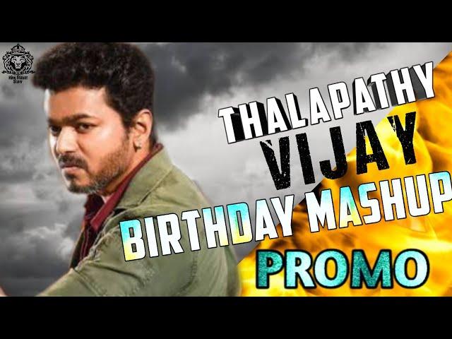 Thalapathy Vijay Birthday Special Mashup Promo | King Maker Show