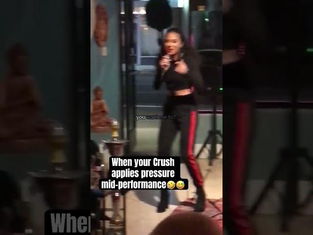 Crush in the Audience Live Performance Marissa Ford Indie Artist Acapella Tell Me - Groove Theory