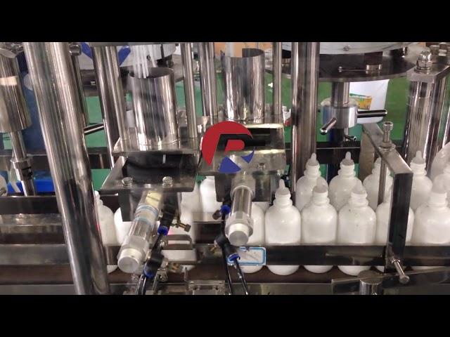 Reliance 10ml, 20ml, 30ml, 60ml sterile saline nasal spray bottle filling capping labeling machine