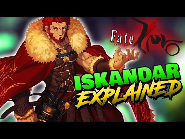 Who Was Iskandar? | Fate’s King of Conquerors EXPLAINED – FATE / ZERO Alexander The Great Lore