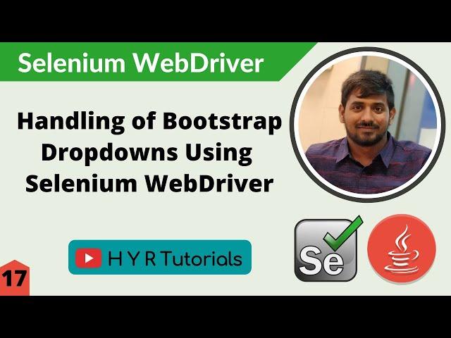 Handling of Bootstrap Dropdowns using #Selenium WebDriver | Selenium |