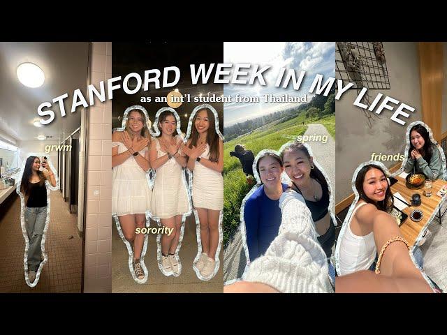 WEEK IN MY LIFE AT STANFORD | spring classes, sorority life, & company visit