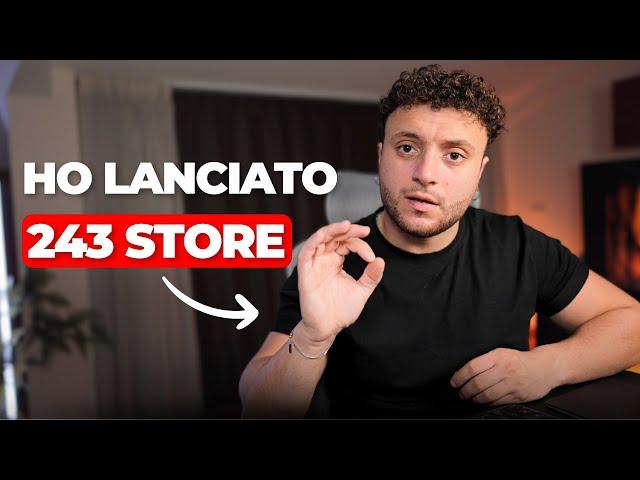 Ho lanciato 243 ECOMMERCE in 7 anni...ecco la mia STRATEGIA