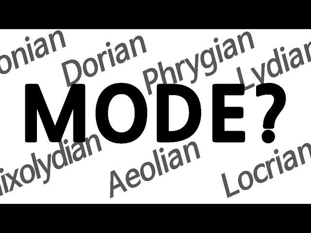 모드스케일(Mode)을 왜 배워야할까요? 교회선법 총정리