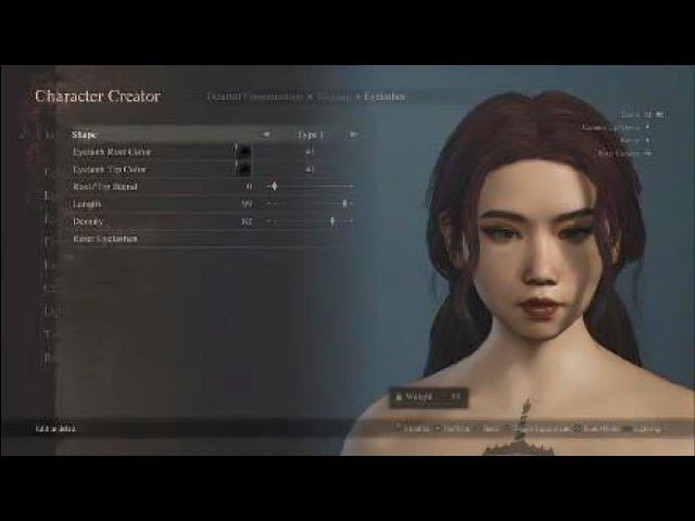 Dragon's Dogma 2 - Creating a Beautiful Female Asian Pawn (4K, 60 FPS, & HDR)