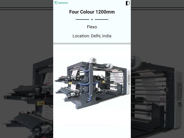 For Sale: 4 - Color Flexo Printing Machine