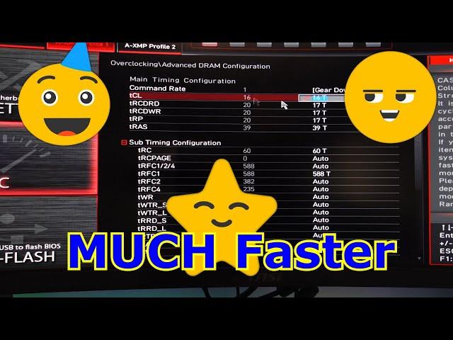 Memory Timing Tweaking & Avoiding Stutter 2/2 (Updated in description)