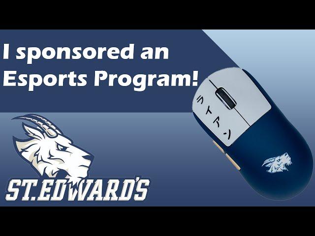 I sponsored  an Esports Program! VLOG