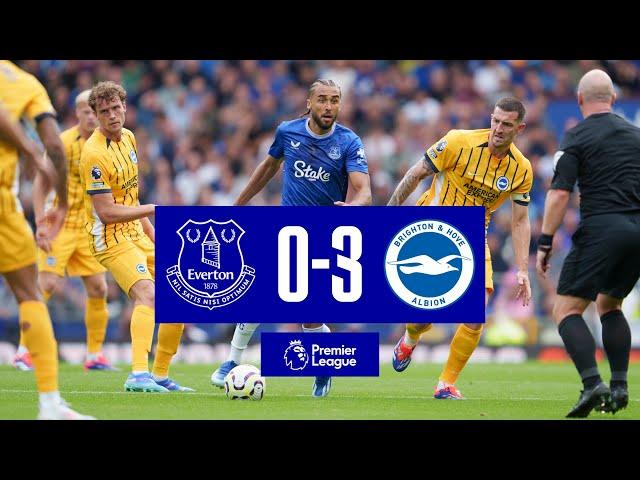 EVERTON 0-3 BRIGHTON | Premier League highlights