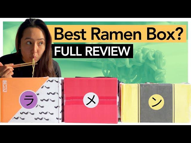 Best Ramen Box? Top 3 Mystery Ramen Boxes Reviewed