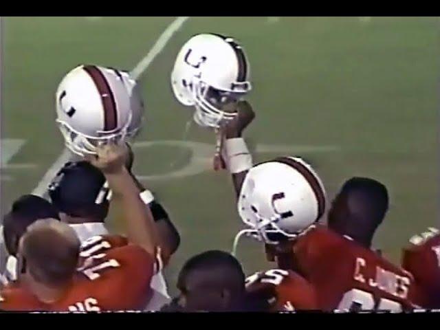 1991 #10 Houston @ #2 Miami Fl No Huddle