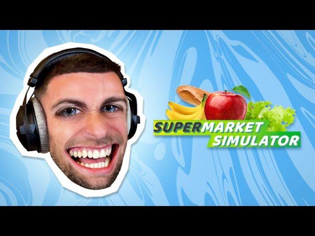 Supermarket Simulator - Rediffusion Squeezie du 29/08