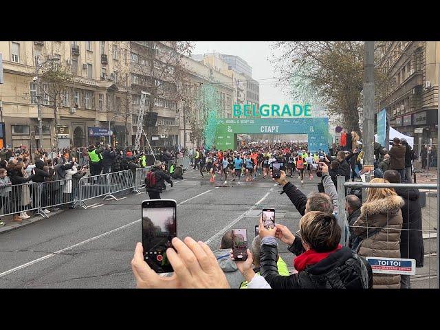 Running in Belgrade Race with my Luggage like an Ignoramus