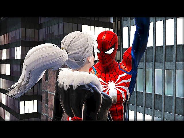 Spider-Man & Black Cat - All Scenes/Moments from Spider-Man Web of Shadows