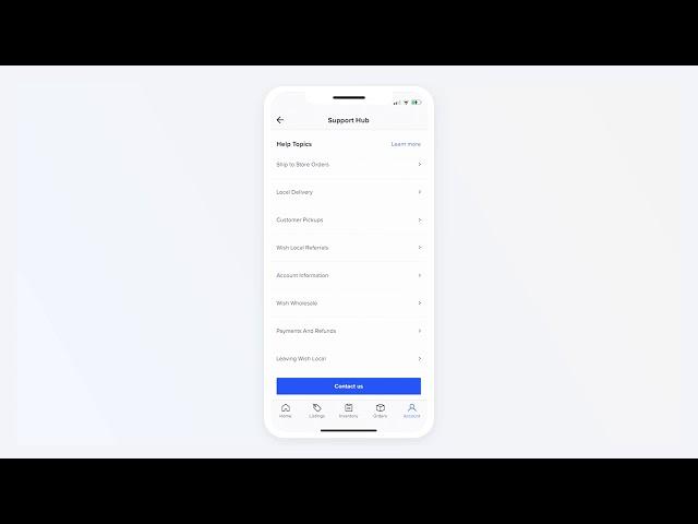 Wish Local Support Hub Tutorial