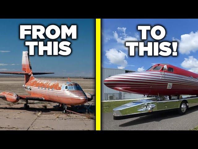 Here's how I turned Elvis's Jet into an RV!