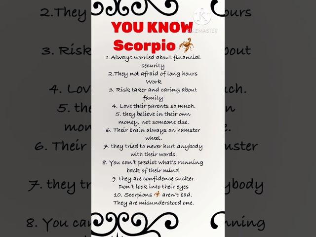 Scorpio sign personality traits, Scorpio moon personality traits￼, scorpio ascendant traits 2024