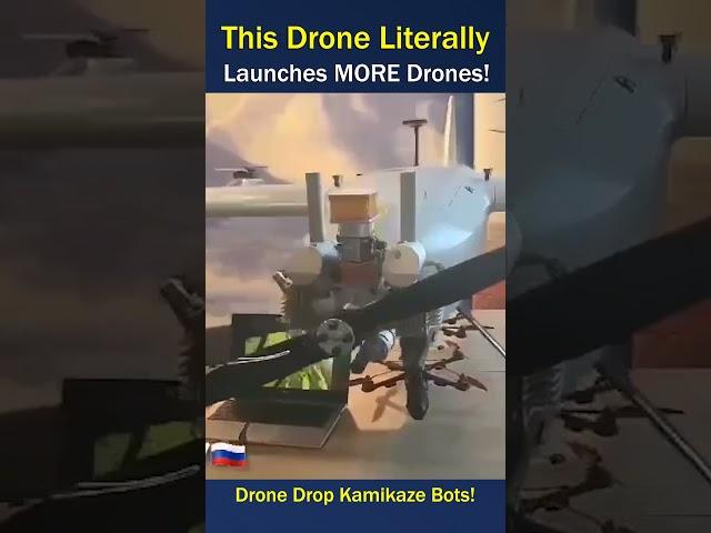 How This Russian Drone Mothership Launches Kamikaze Drones on Target