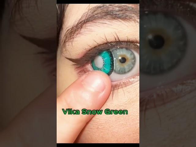 Contact Lens Lagane Ka Tarika /How To Apply Contact Lenses (Easy & Simple) #contactlenses​ #shorts