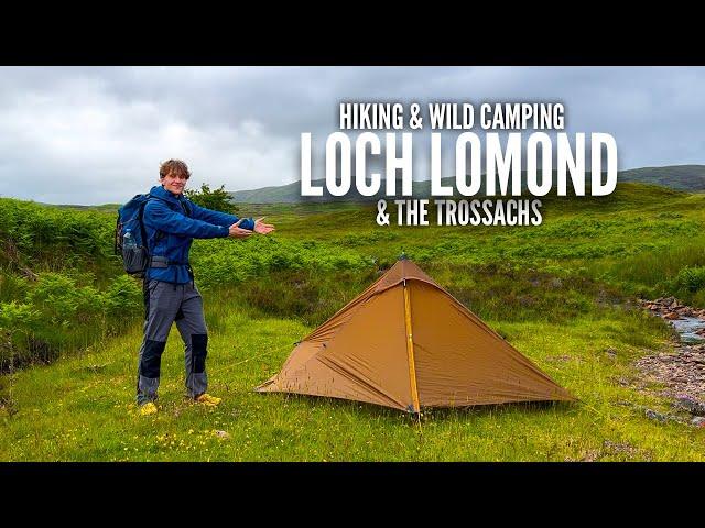 Hiking & wild camping in Loch Lomond & the Trossachs