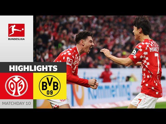 Mainz Gets Another Win vs BVB! | Mainz 05 - Borussia Dortmund 3-1 | Highlights | MD 10 – Bundesliga