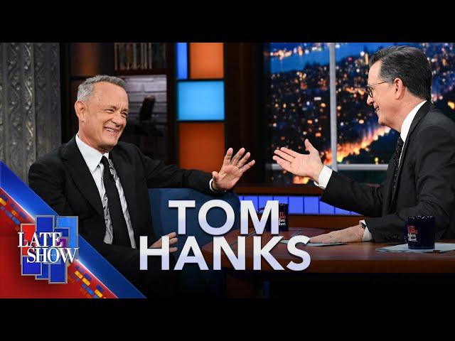 "The Band Is Back Together" - Tom Hanks On Starring Opposite Robin Wright In "Here"